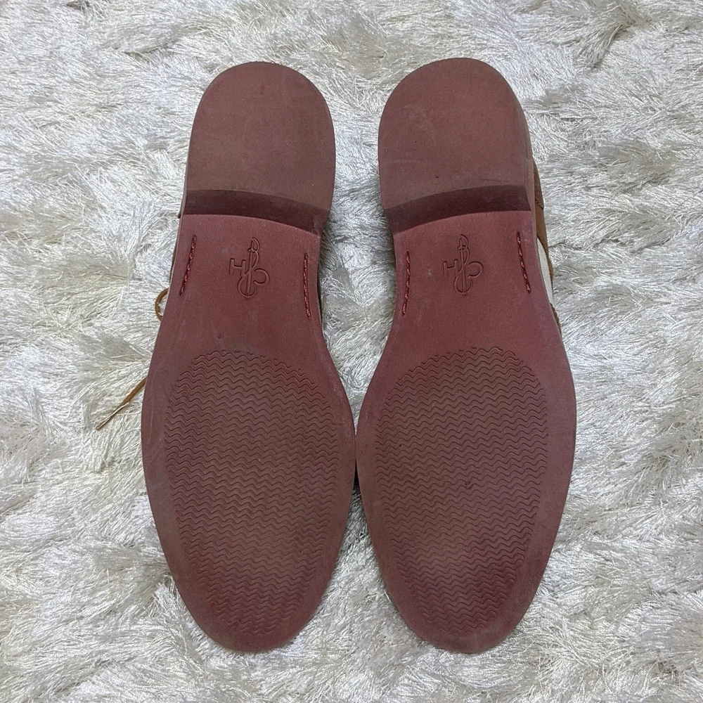 Cole Haan Tan Linen Wingtip Oxfords 12M - Picture 13 of 14